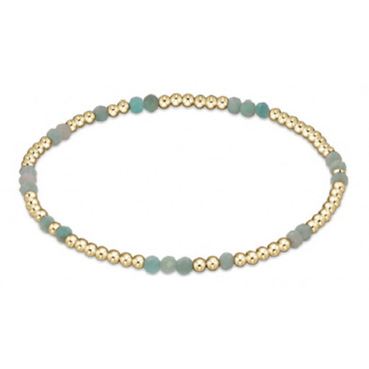 enewton 7.25" Extends Hope Unwritten Gemstone Bracelet - Amazonite