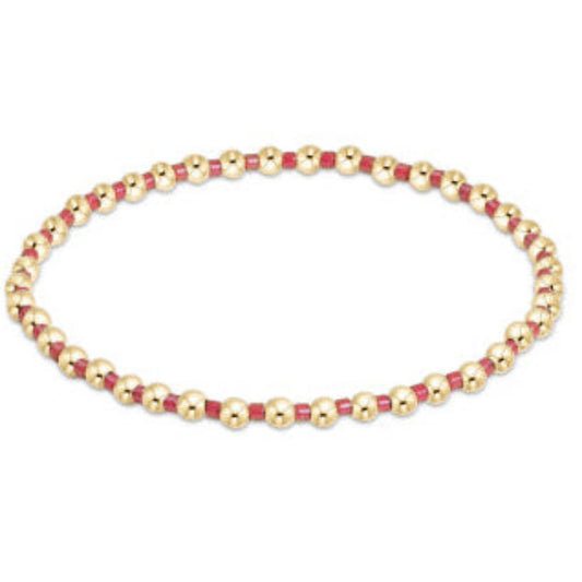 enewton 6.25" Hope Grateful Bracelet - Fall/Winter 2024 - Poppy