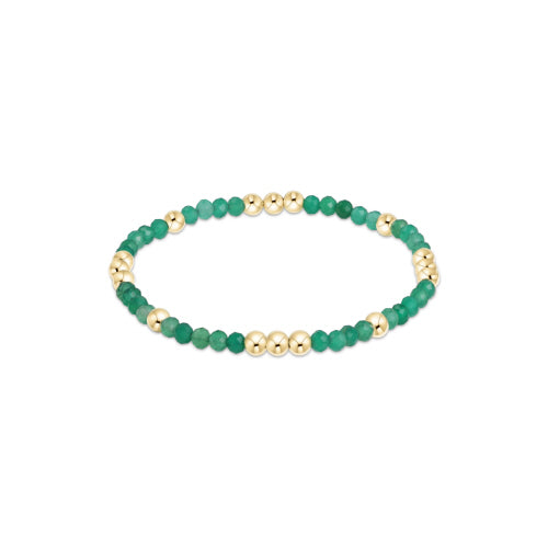 Enewton - Joy Gemstone 3mm Gold Bead Bracelet