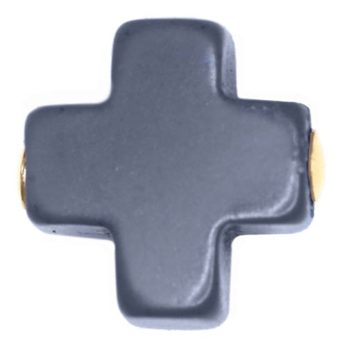enewton Signature Cross Studs - Navy