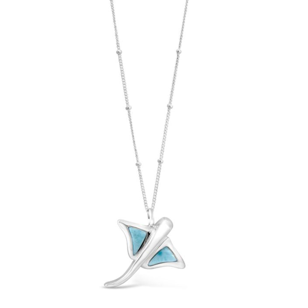 Dune Jewelry Stingray Necklace - Larimar