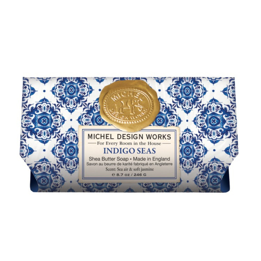 Michel Design Works Indigo Seas Large Bath Soap Bar