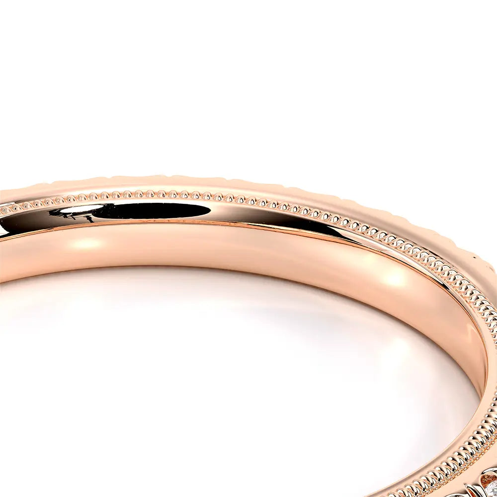 Verragio Tradition 18k Rose Gold Diamond Wedding Band