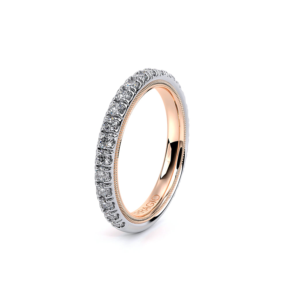Verragio Tradition 14k Two-Tone Diamond Wedding Band
