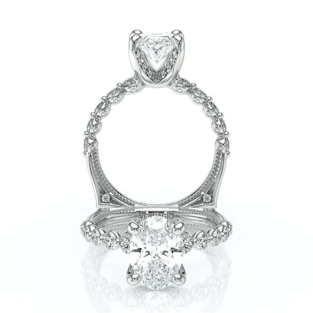 Verragio Vanguard 14k Gold Oval Diamond Engagement Ring