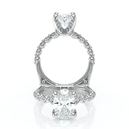 Verragio Vanguard 14k Gold Oval Diamond Engagement Ring