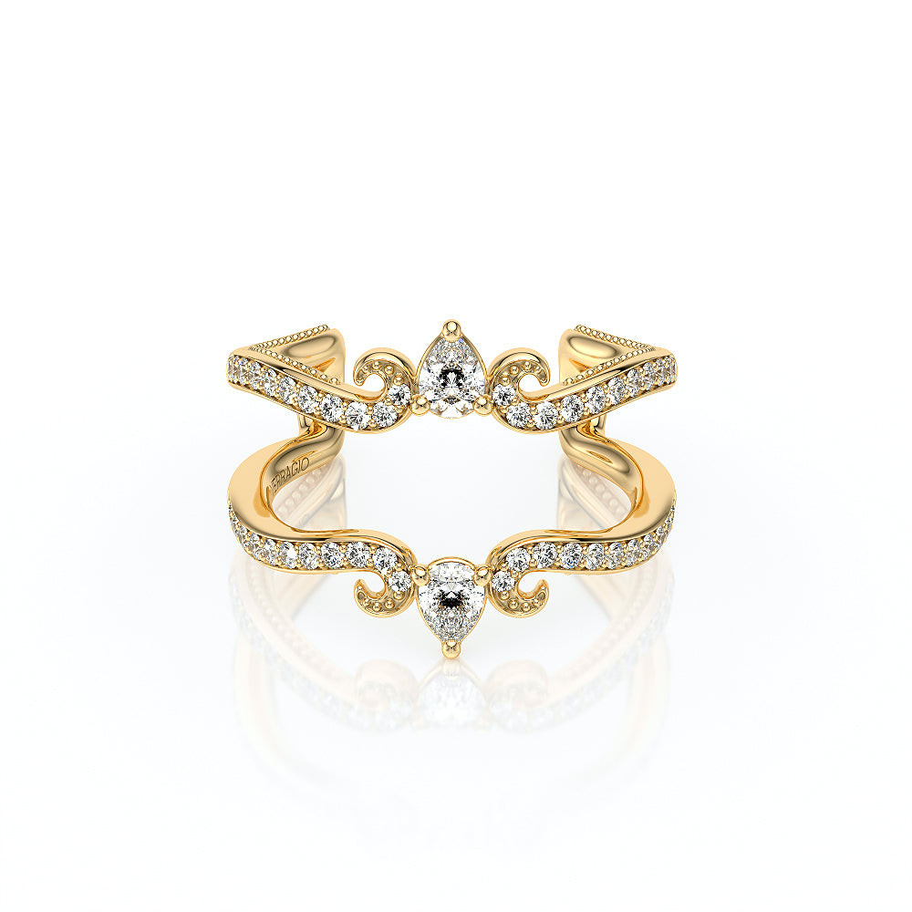 Verragio Vanguard 14k Gold Diamond Ring Embellisher