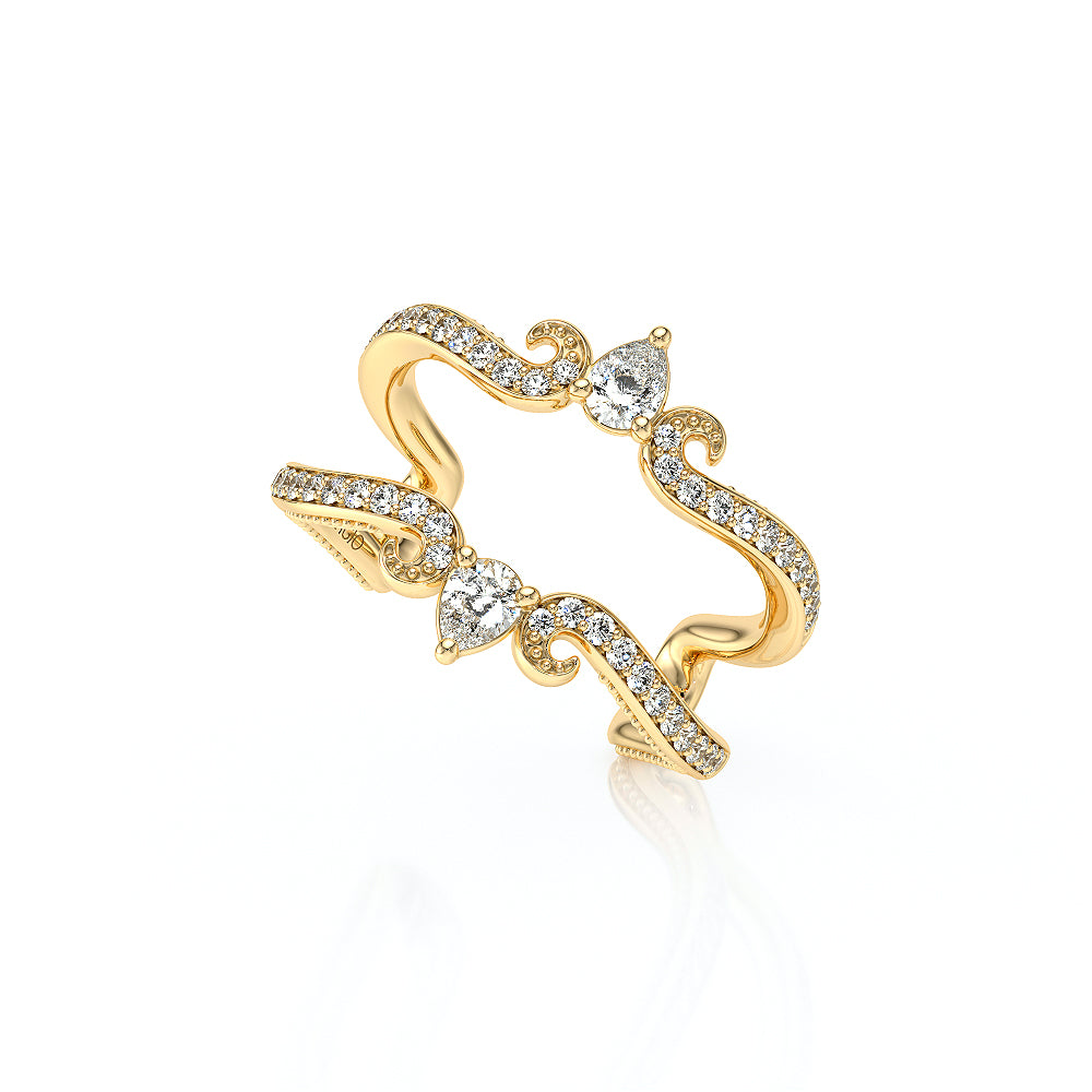 Verragio Vanguard 14k Gold Diamond Ring Embellisher