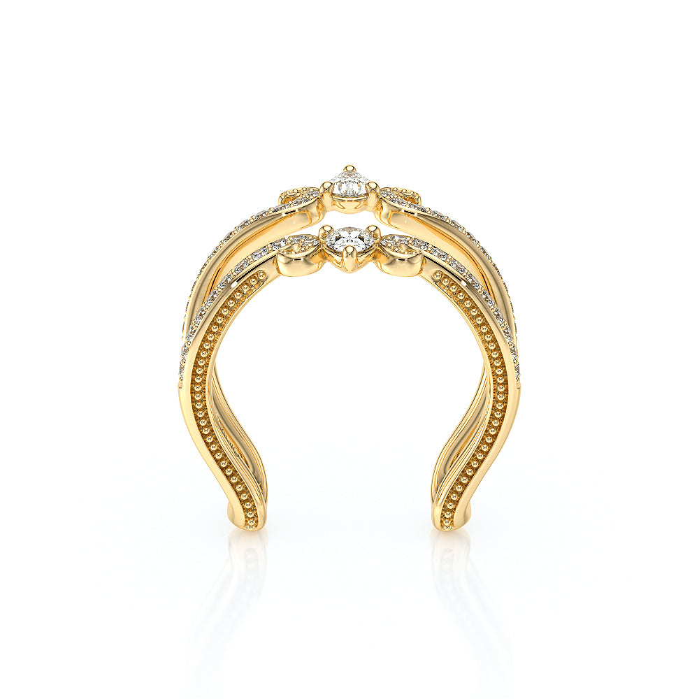 Verragio Vanguard 14k Gold Diamond Ring Embellisher