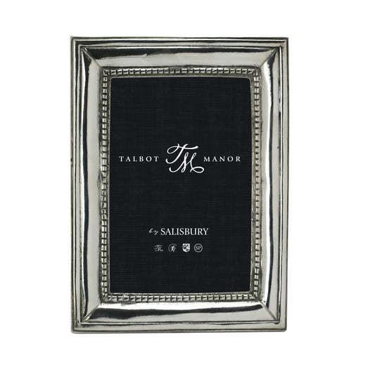 Salisbury Talbot Manor Beaded 4x6 Rectangular Photo Frame