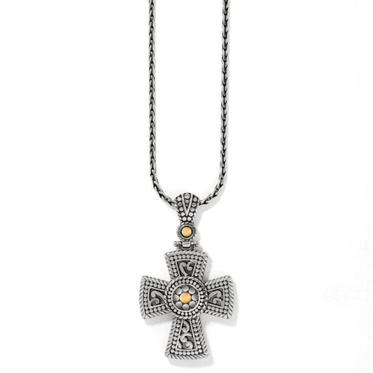 Brighton Temple Cross Necklace
