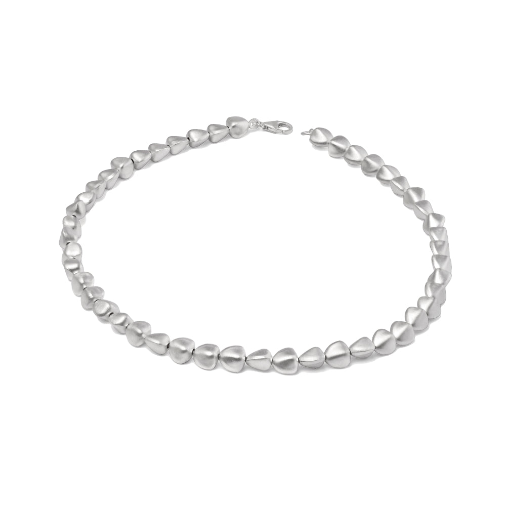 Sterling Silver Seed Necklace