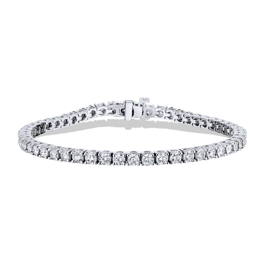 18k Diamond Tennis Bracelet