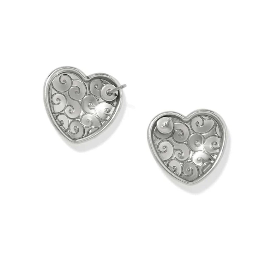 Brighton Trianon Heart Small Post Earrings