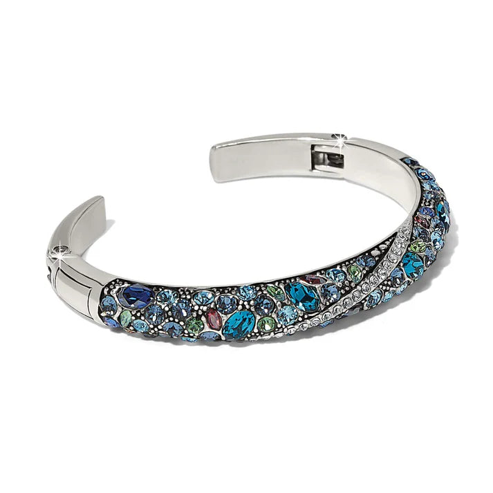 Brighton Trust Your Journey Double Hinged Bangle - Blue