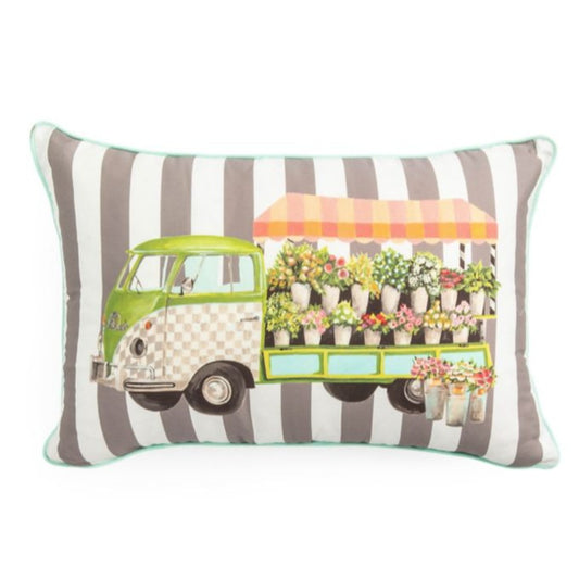 MacKenzie-Childs Flower Delivery Pillow