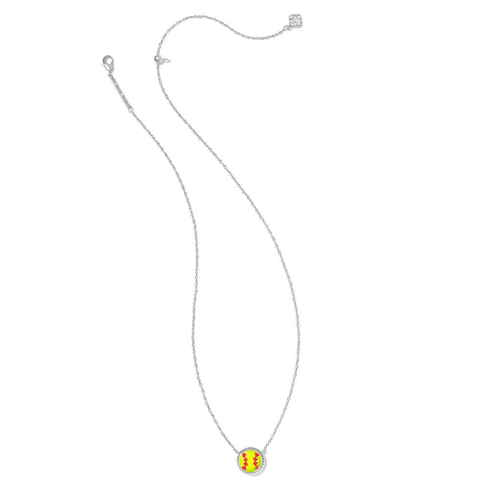 Kendra Scott Softball Short Pendant Necklace