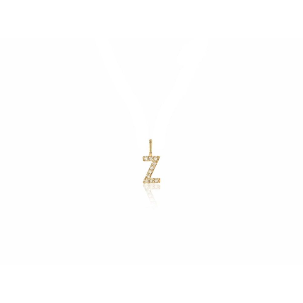 Rachel Reid 14k Diamond Letter Charm