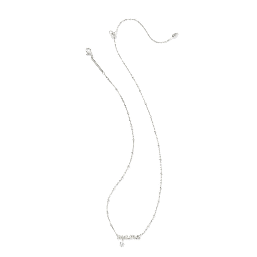 Kendra Scott Mama Crystal Short Pendant Necklace