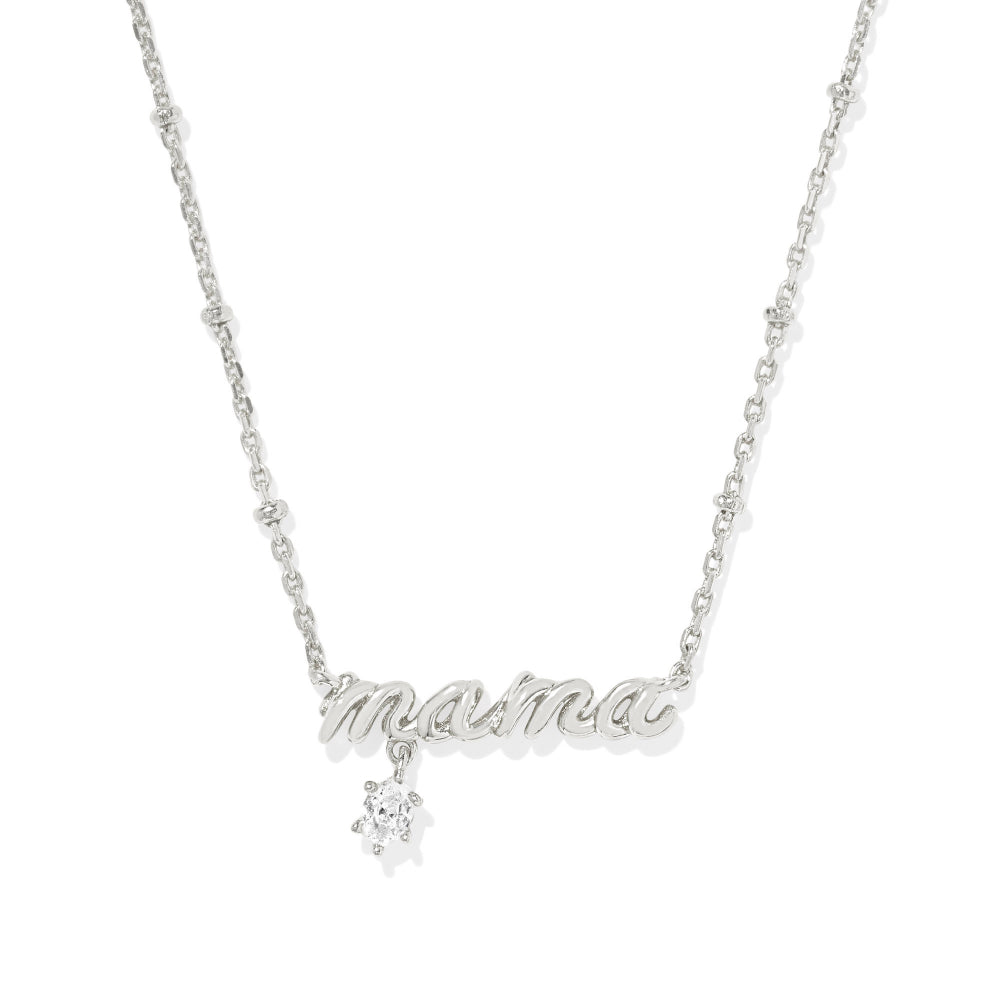 Kendra Scott Mama Crystal Short Pendant Necklace