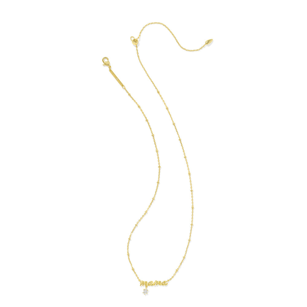 Kendra Scott Mama Crystal Short Pendant Necklace
