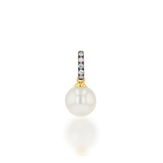 Rachel Reid 14k Pearl Gemstone Charm