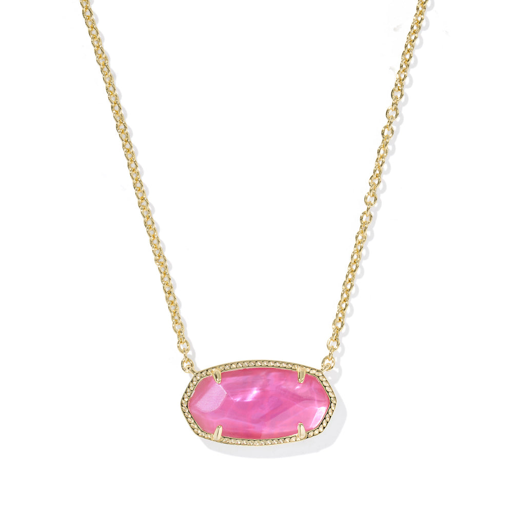 Kendra Scott Gold Elisa Statement Short Pendant Necklace