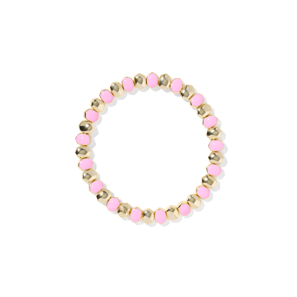 Kendra Scott Gold Daphne Enamel Stretch Bracelet