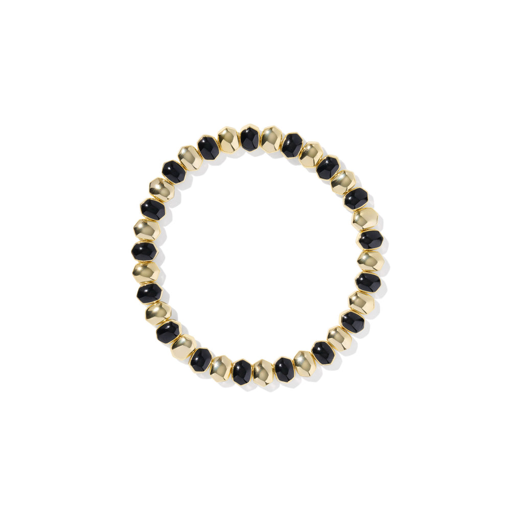 Kendra Scott Gold Daphne Enamel Stretch Bracelet
