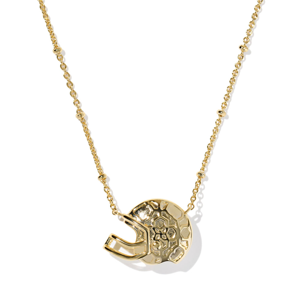 Kendra Scott Football Helmet Short Pendant Necklace