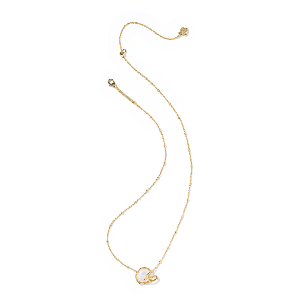 Kendra Scott Football Helmet Short Pendant Necklace