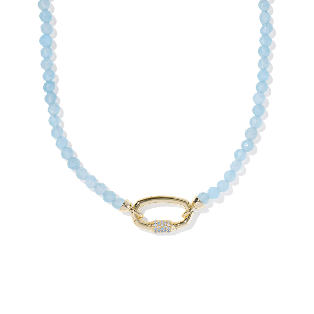 Kendra Scott Gold Emery Beaded Strand Necklace