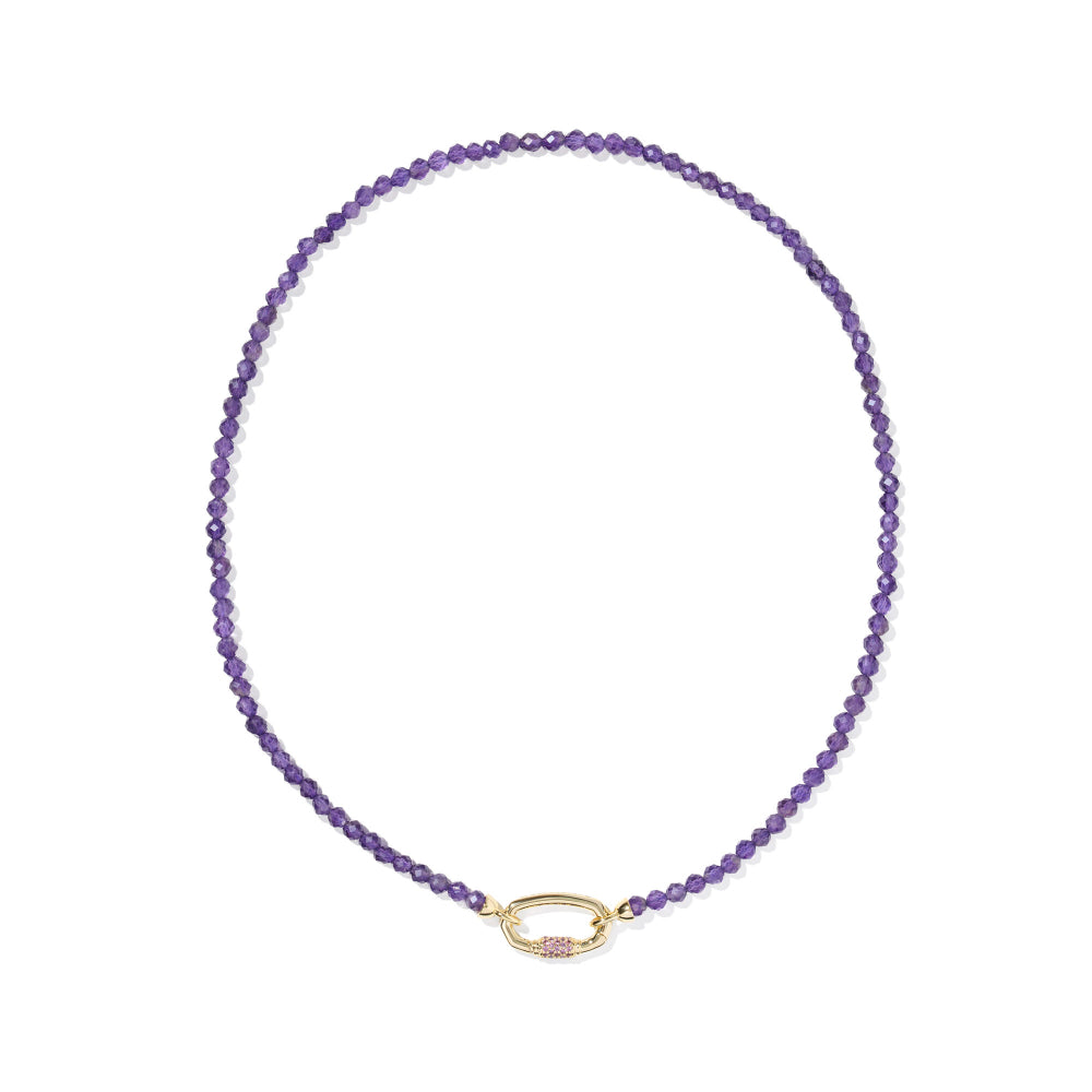 Kendra Scott Gold Emery Beaded Strand Necklace