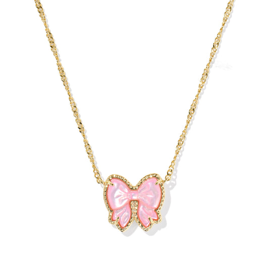 Kendra Scott Haley Bow Short Pendant Necklace