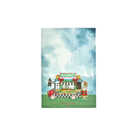 MacKenzie-Childs Hot Cocoa Food Truck Dish Towel
