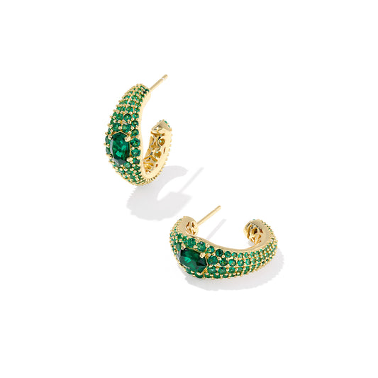 Kendra Scott Gold Bella Hoop Earrings