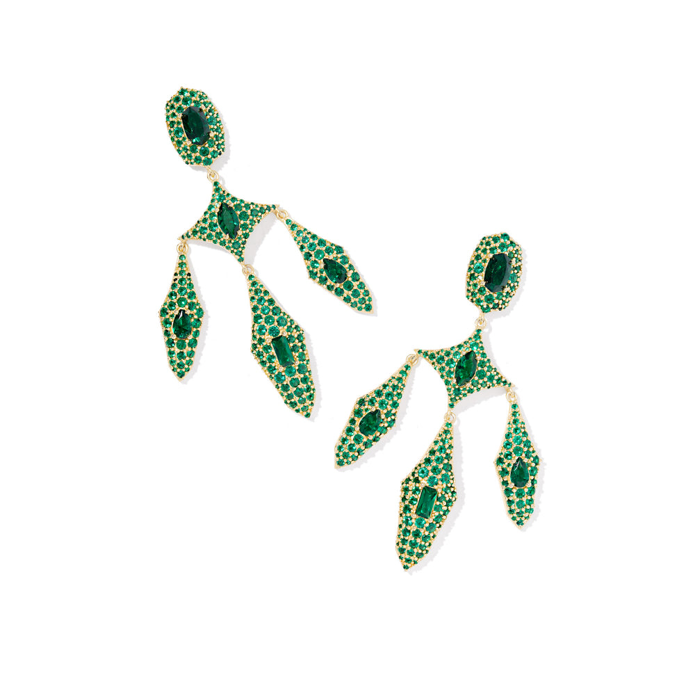 Kendra Scott Gold Bella Statement Earrings