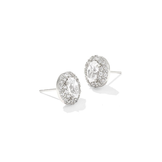 Kendra Scott Silver Bella Stud Earrings