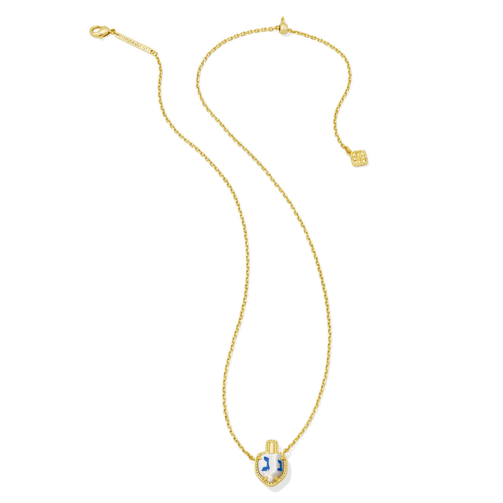 Kendra Scott Dreidel Short Pendant Necklace