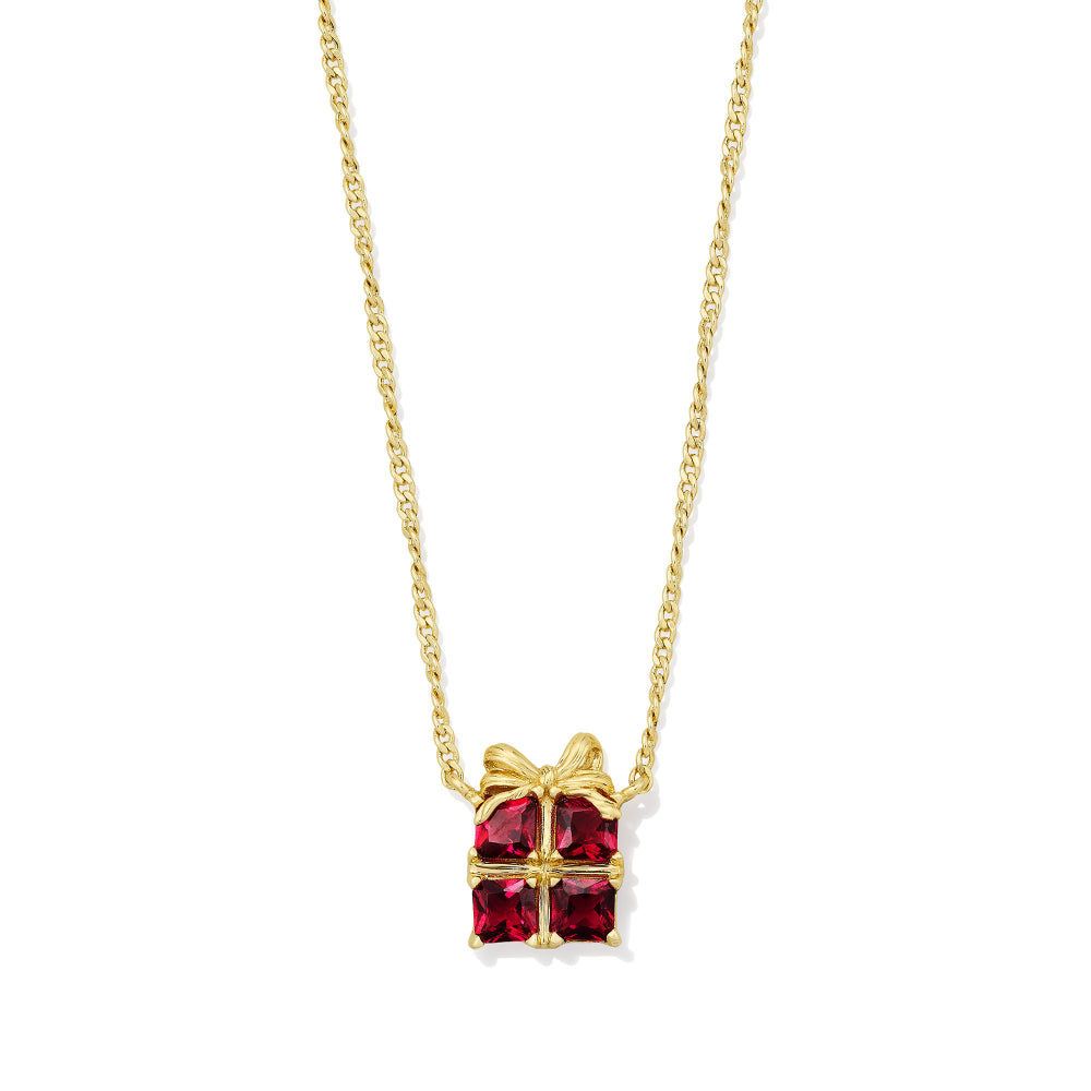 Kendra Scott Gold Present Short Pendant Necklace
