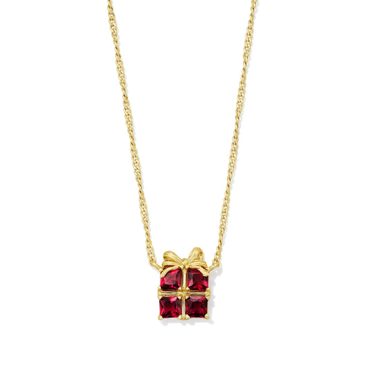 Kendra Scott Gold Present Short Pendant Necklace