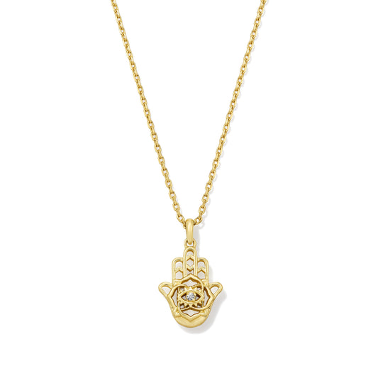 Kendra Scott Hamsa Short Pendant Necklace