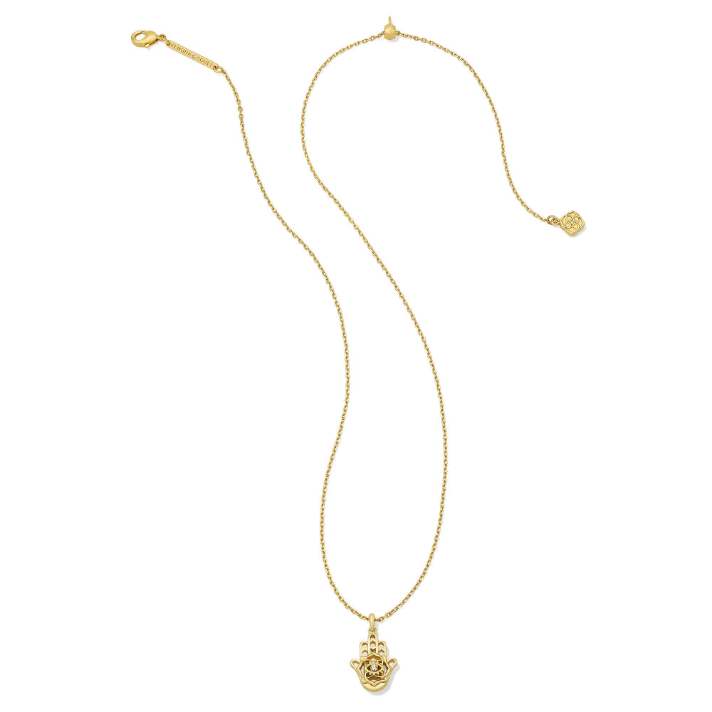 Kendra Scott Hamsa Short Pendant Necklace
