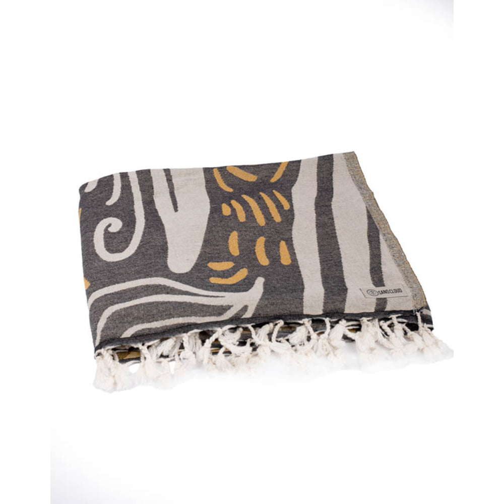 Sand Cloud Thunder The Elephant Large Beach Towel