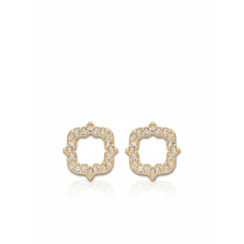 Spartina Sea La Vie Luck/Quatrefoil Stud Earrings
