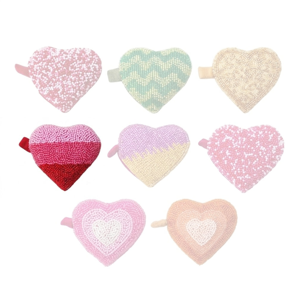 Hazel Mazel Beaded Heart Tape Measure