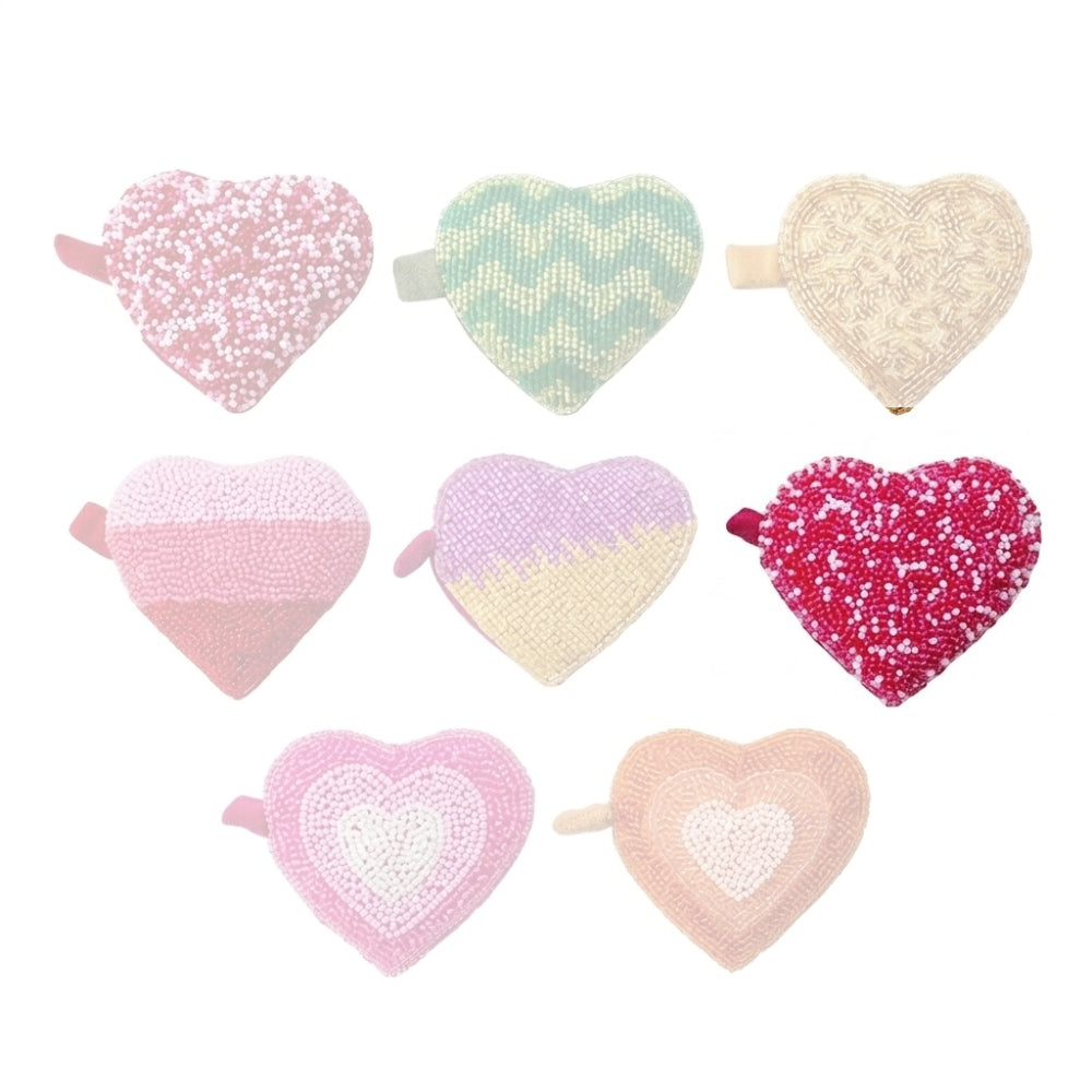 Hazel Mazel Beaded Heart Tape Measure