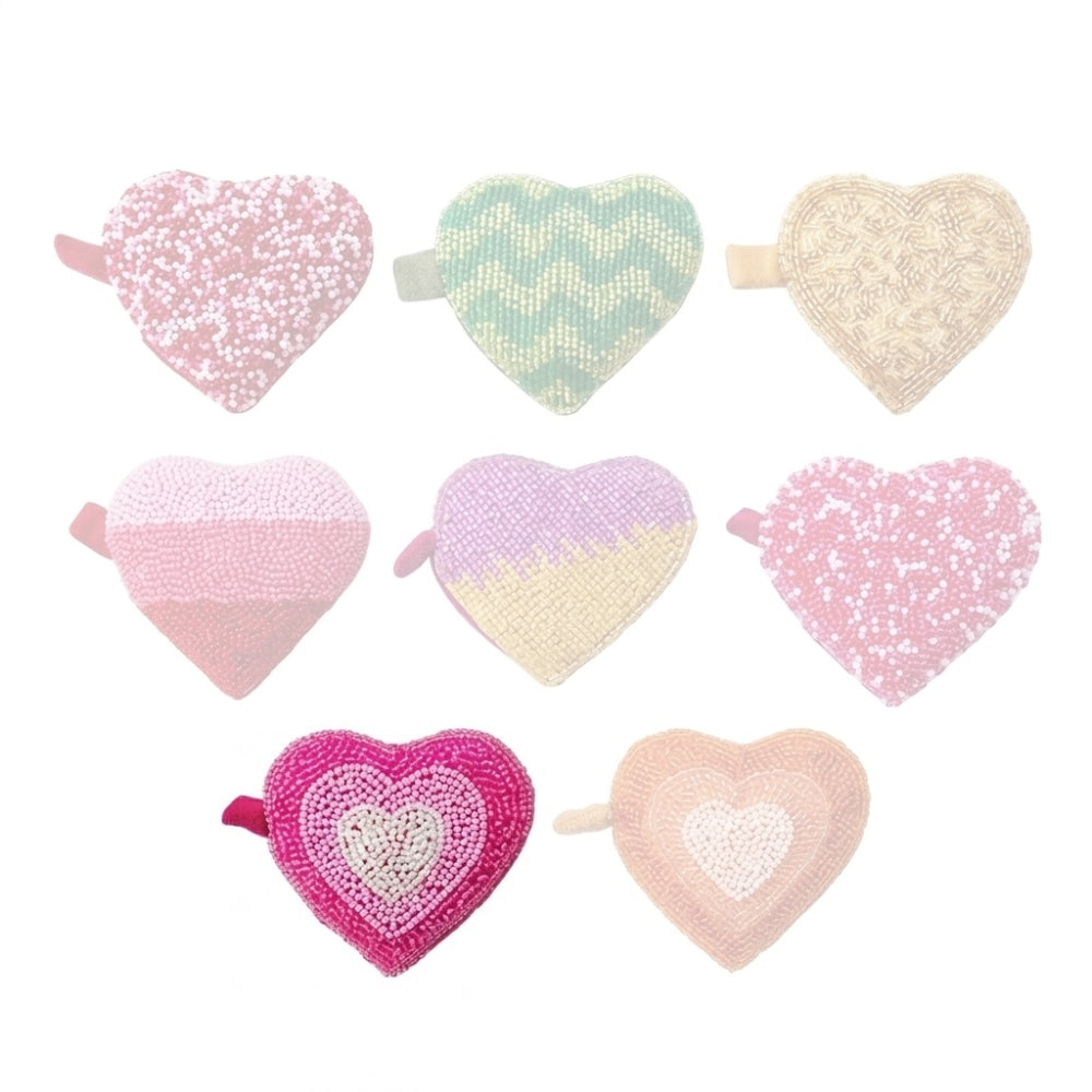 Hazel Mazel Beaded Heart Tape Measure