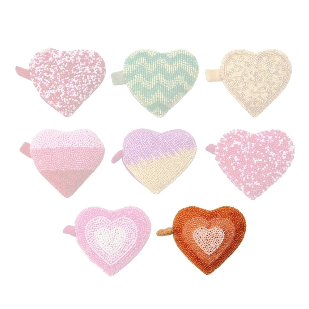 Hazel Mazel Beaded Heart Tape Measure