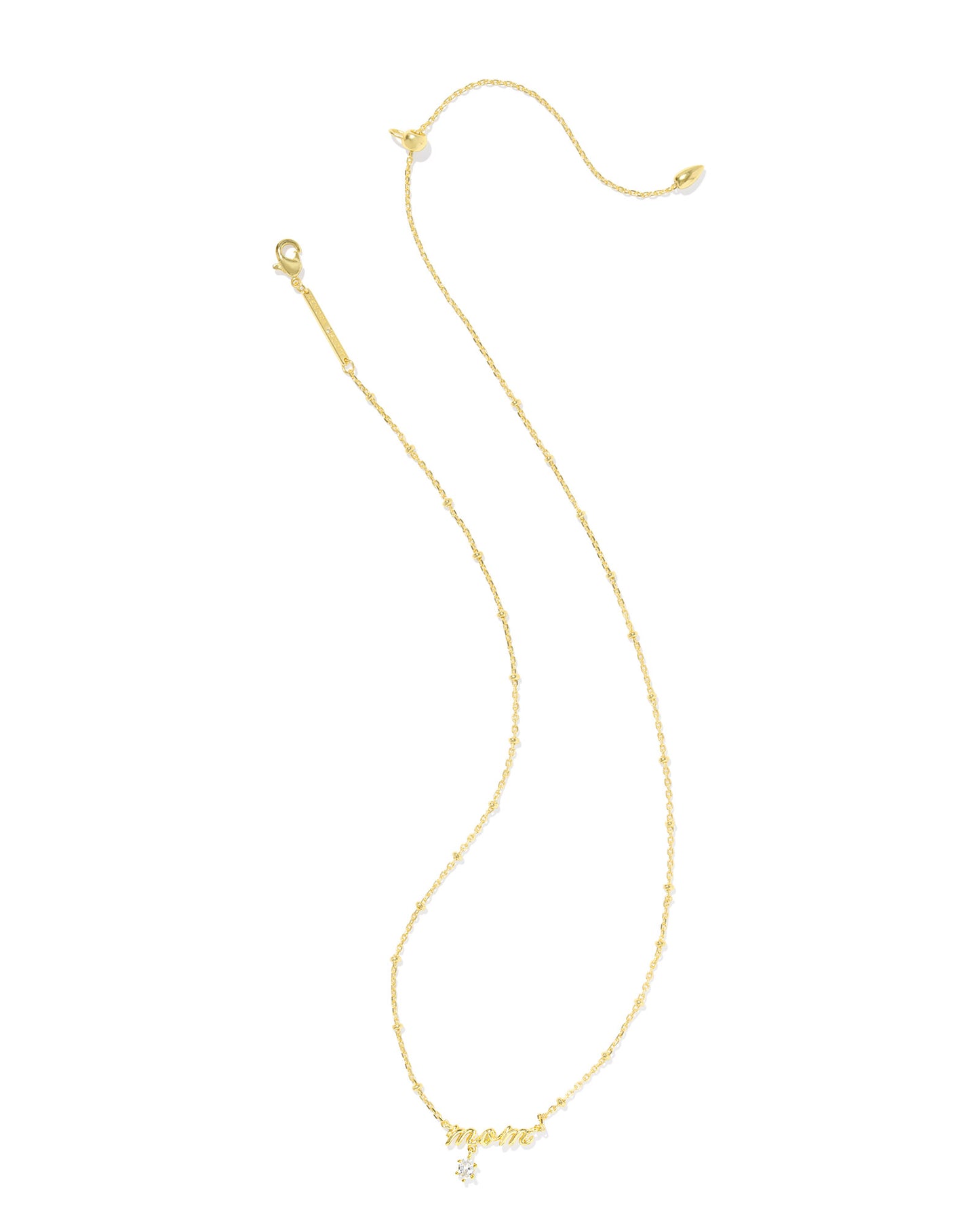 Kendra Scott Mom Crystal Short Pendant Necklace